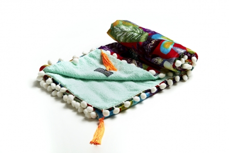 Canga / Towel Mermaid Girl Hemera Multicolored Family Size